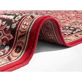 HANSE HOME Nouristan Orientalischer Kurzflor Teppich Skazar Isfahan Rot, 120x170cm