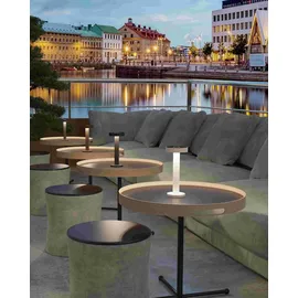 SOMPEX Boro Schwarz Akku-Tischleuchte