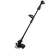 Akku Rasentrimmer 21V Elektrischer Rasenkantenschneider mit Akku, Freischneider Akku Trimmer 90° Drehkopf für Rasenschneiden Rasenpflege Auffahrt und Garten