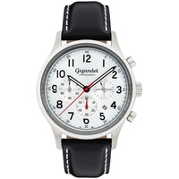 Gigandet Herren Analog Japanisches Quarzwerk Uhr mit Leder Armband 2VNAG50/002