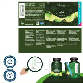 Vegavero ZMA Kapseln 120 St.