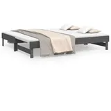 vidaXL Tagesbett 100 x 200 cm Grau
