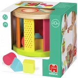 JUMBO Spiele Goula Geometrisches Formen-Steckspiel Gelb
