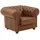 58 aufm Kessel Cocktailsessel 110 x 74 x 98 cm Cognac mit Relax-Funktion