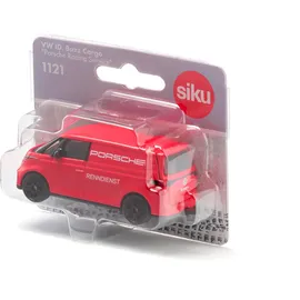 Siku 1121 - VW ID.Buzz Cargo Porsche Renndienst, rot, 85x36x32mm