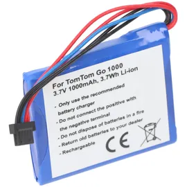 AccuCell TomTom Go Live 1000, Go Live 1005 Akku AHL03711018, VF1C passend als Ersatz-Akku von AccuCell