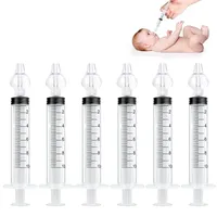 Vicloon Baby Nasendusche,6PCS Nasenspüler für Babys,10ml Wiederverwendbare Nasenreiniger,Tragbares Säuglings-Nasenreinigungsspülgerät, Nasenspüler
