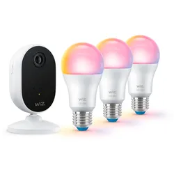 WIZCONNECTED WiZ Home Monitoring Starter-Set, Set für intelligente Beleuchtung,