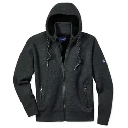 Strickjacke Schärding 9105 anthrazit-schwarz-meliert, Größe XXL - anthrazit - XXL