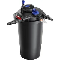 Wiltec Sunsun CPF-15000 Druckteichfilter 10.000 l/h mit UVC Klärer 18 W bis 30000 L Teichvolumen
