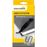 Schellenberg 70107 Reparatur-Keder Kedergummi für die Reparatur von Insektenschutz-Fenstern und -Türen, inklusive Kederwerkzeug