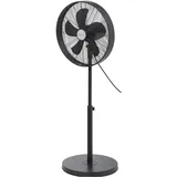 Sygonix 44,5 cm Standventilator Schwarz