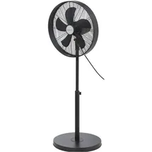 Sygonix 44,5 cm Standventilator Schwarz