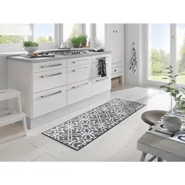 Wash+Dry Wash & Dry Fußmatte Decorada 60 x 180 cm Polyamid Grau