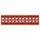 Red Dingo Hundeleine RD Leine 20 mm x 2 m - Bones Rfx- Orange, (Packung)