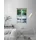 Queence Wandsticker QUEENCE "Bach", bunt, B:40cm H:60cm T:0,1cm, Wandtattoos, Wandsticker, Wandbild, selbstklebend, 3D, Fenster