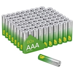 GP Batteries 80er-Pack Batterien »Super Alkaline« Micro/ AAA / LR03