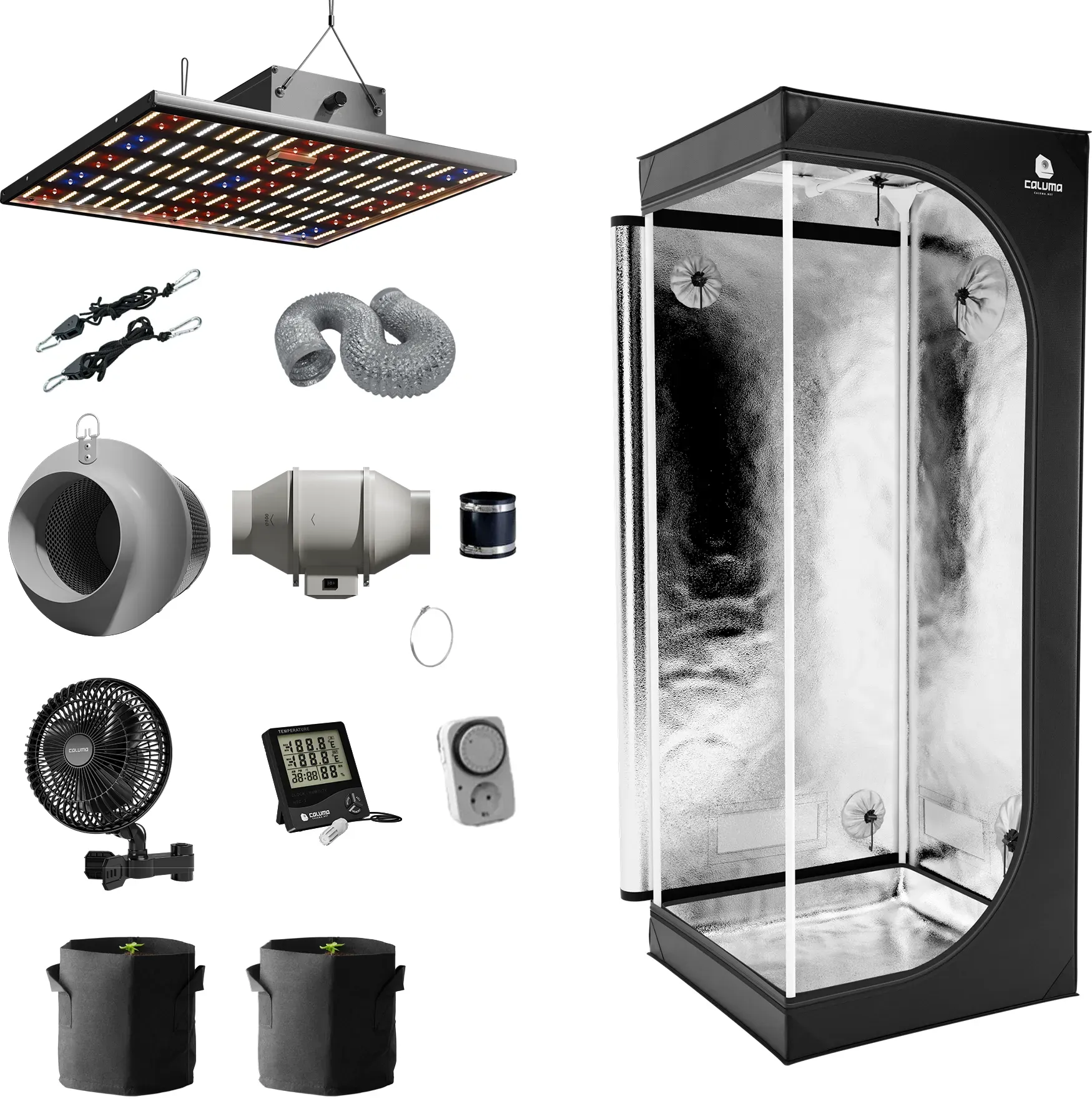 Caluma Growset S (60 x 60 cm, 150 W, One-Box)