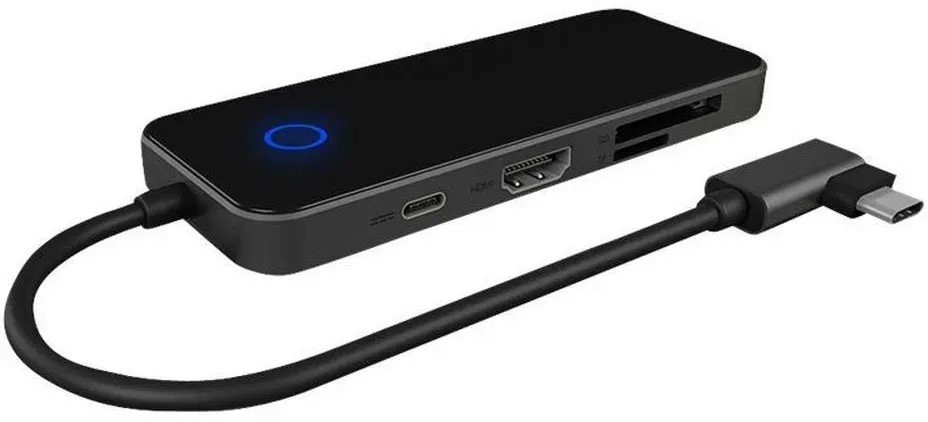 ICY BOX USB Type-C auf HDMI© + 2x USB Type-A + USB Type-C only for PD