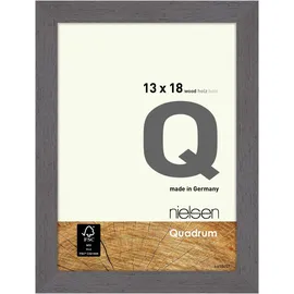 Nielsen Quadrum Holzrahmen grau 13x18 cm 1 St.