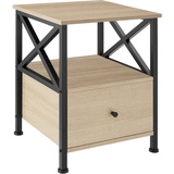 Tectake Nachttisch Falkirk 40x41,5x55,5cm 1