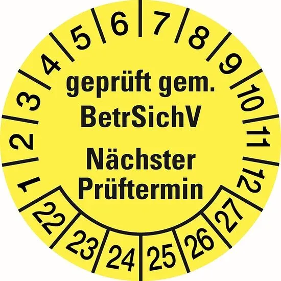 Prüfplaketten 
