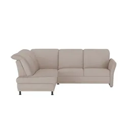 Polstermöbel Oelsa Ecksofa  Mallorca ¦ beige ¦ Maße (cm): B: 258 H: 92 T: 198.0