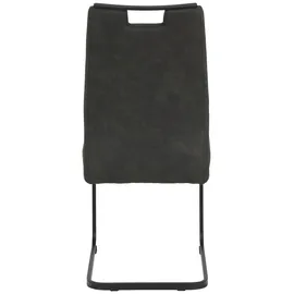 MID.YOU Schwingstuhl-Set Kerstin Anthrazit 2er-Set