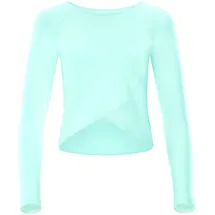 Winshape Functional Light and Soft Cropped Long Sleeve Top AET131LS in delicate mint | Gr.: XL