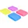 Exacompta Set mit 4 Briefablagen Combo Styli, Crystal sortiert