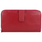 Esquire New Silk Geldbörse Leder 19 cm  rot