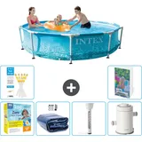 Frame Pool Rund - 305x76 Cm - 7-teilig  S10
