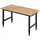Vevor Arbeitstisch Holz 122x60 cm Eichenholz 67–102 cm höhenverstellbar