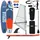 vidaXL SUP Board Aufblasbares SUP-Board mit Segel SCYLLA 330 x 76 x 15 cm Blau