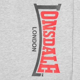 Lonsdale Shorts grau/schwarz/weiß XL