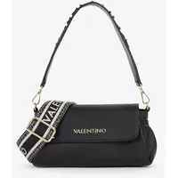 Valentino Dea Re Umhängetasche Kunstleder Black
