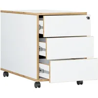 VCM Salia Büroschrank 39,0 x 70,0 x 50,0 cm weiß