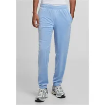 URBAN CLASSICS Velvet Track Jogginghose - Blau