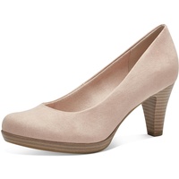 Marco Tozzi Damen Pumps mit Trichterabsatz Vegan, Beige (Powder), 41 EU