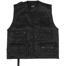 Mil-Tec Jagd- u. Anglerweste schwarz, XXL