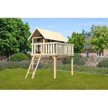 Karibu Spielturm Fidel 1,5 m Grau