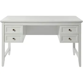 Jahnke Schreibtisch Classic D 130 Weiss
