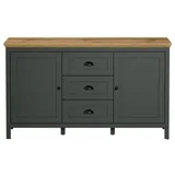 VCM ebuy24 Sideboard Stanton Grün 146 x 45 cm | Gr.: onesize
