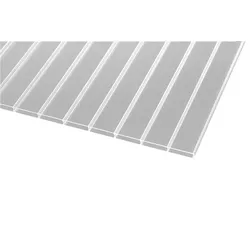 Doppelstegplatten 16 mm Glasklar - 16/64 Struktur Acryl