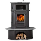 Kaminofen Globe-fire Herculina XXL raumluftunabhängig Guss schwarz 7kW