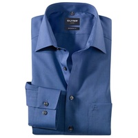 Olymp Businesshemd Luxor modern fit blau 39