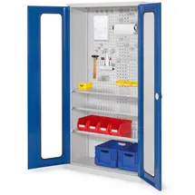 Kappes Magazinschrank Stahlblech 1.950 x 1.000 x 410 mm lichtgrau/enzianblau