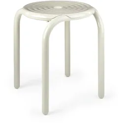 Tom Dixon - Groove Gartenhocker, putty