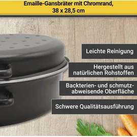 Krüger Gourmet Gänsebräter 38 cm