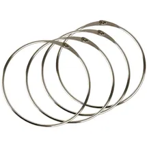 BigDean 4x Warenring Schlüsselring 150mm Ring mit Schnellverschluss